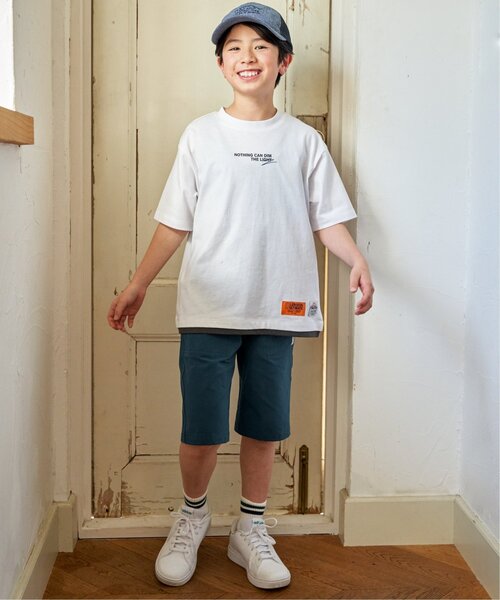 ikka(イッカ)の「さらっとイージーハーフパンツ(120~160cm)(その他パンツ・キッズ・ベージュ/セージグリーン/ブラック/ダークオリーブ・130/160/120/150/140)」の8枚目の写真