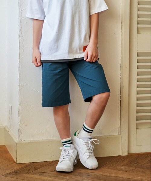 ikka(イッカ)の「さらっとイージーハーフパンツ(120~160cm)(その他パンツ・キッズ・ベージュ/セージグリーン/ブラック/ダークオリーブ・130/160/120/150/140)」の14枚目の写真