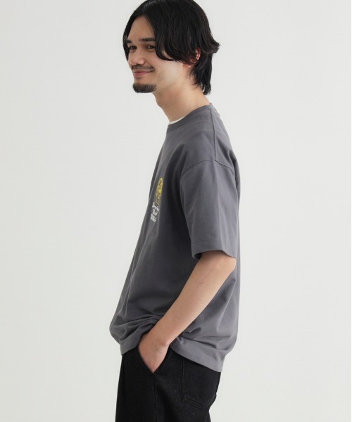 BACK NUMBER(バックナンバー)の「BACK NUMBER(バックナンバー)ミュージックロゴTシャツ(Tシャツ/カットソー・メンズ・ネイビー/ダークグレー/ホワイト・S/M/L/XL)」の5枚目の写真
