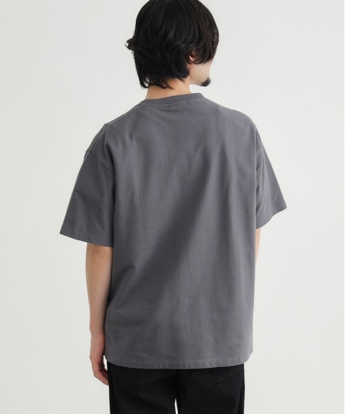 BACK NUMBER(バックナンバー)の「BACK NUMBER(バックナンバー)ミュージックロゴTシャツ(Tシャツ/カットソー・メンズ・ネイビー/ダークグレー/ホワイト・S/M/L/XL)」の6枚目の写真