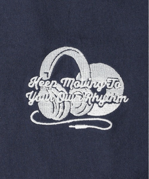 BACK NUMBER(バックナンバー)の「BACK NUMBER(バックナンバー)ミュージックロゴTシャツ(Tシャツ/カットソー・メンズ・ネイビー/ダークグレー/ホワイト・S/M/L/XL)」の11枚目の写真