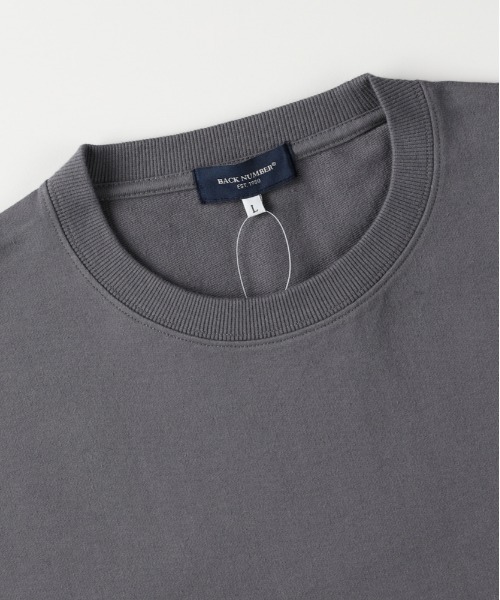 BACK NUMBER(バックナンバー)の「BACK NUMBER(バックナンバー)ミュージックロゴTシャツ(Tシャツ/カットソー・メンズ・ネイビー/ダークグレー/ホワイト・S/M/L/XL)」の18枚目の写真