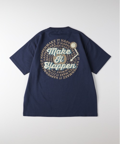 BACK NUMBER(バックナンバー)の「BACK NUMBER(バックナンバー)ミュージックロゴTシャツ(Tシャツ/カットソー・メンズ・ネイビー/ダークグレー/ホワイト・S/M/L/XL)」の21枚目の写真