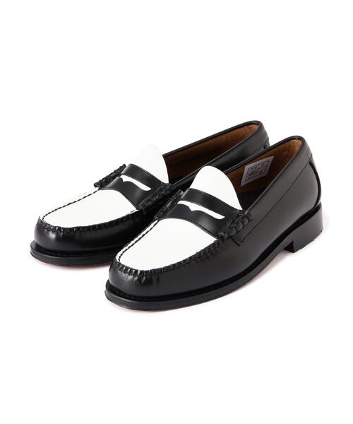 G.H.BASS(ジーエイチバス)の「G.H.BASS (ジーエイチバス)LARSON MOC PENNY /BA11010H(ローファー・メンズ・ブラック/ブラック系その他・7.5/8.5/8/9/7)」の1枚目の写真