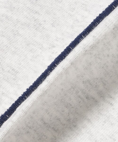 BEAMS HEART(ビームスハート)の「アートネコ 刺繍 Tシャツ(Tシャツ/カットソー・レディース・オフホワイト/チャコールグレー/ライトグレー・FREE)」の11枚目の写真