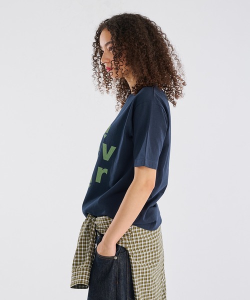WISH FOR EVER(ウィッシュフォーエバー)の「【 4color / 3size 】RANDOM LOGO GRAPHIC T/ランダムロゴグラフィックT(Tシャツ/カットソー・メンズ・ネイビー/イエロー/ブラウン/ピンク・SMALL/MEDIUM/LARGE)」の18枚目の写真
