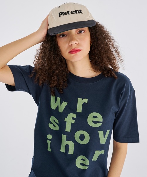 WISH FOR EVER(ウィッシュフォーエバー)の「【 4color / 3size 】RANDOM LOGO GRAPHIC T/ランダムロゴグラフィックT(Tシャツ/カットソー・メンズ・ネイビー/イエロー/ブラウン/ピンク・SMALL/MEDIUM/LARGE)」の21枚目の写真