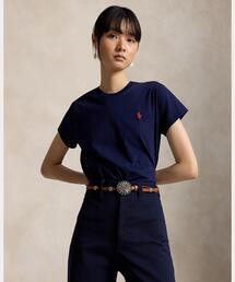クラシック フィット コットン ジャージー クルーネック Tシャツ