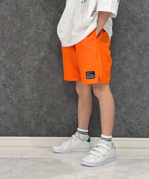 SHISKY(シスキー)の「水陸両用パンツ 水着 ハーフパンツ(924-00)(その他パンツ・キッズ・エメラルド/ダークパープル/カーキ/ブラック/グレー/オレンジ/イエロー/グリーン系その他/ダークネイビー/ブラック×カーキ・160cm/110cm/120cm/130cm/140cm/150cm)」の1枚目の写真