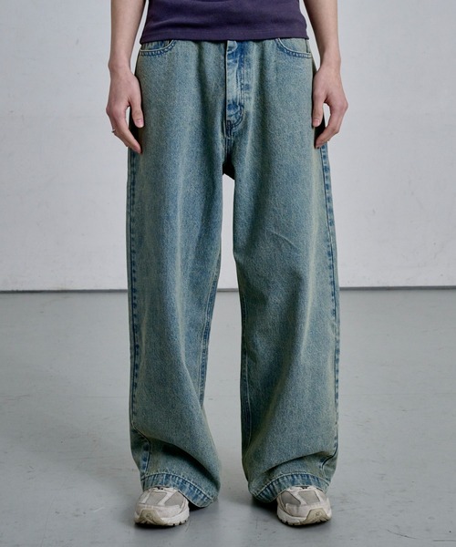 THE CLE（ザクレ）の「CORE STRAIGHT DENIM / コアストレートデニム（デニムパンツ・メンズ・ホワイト/ブラック/ブルー・SMALL/MEDIUM/LARGE）」の3枚目の写真