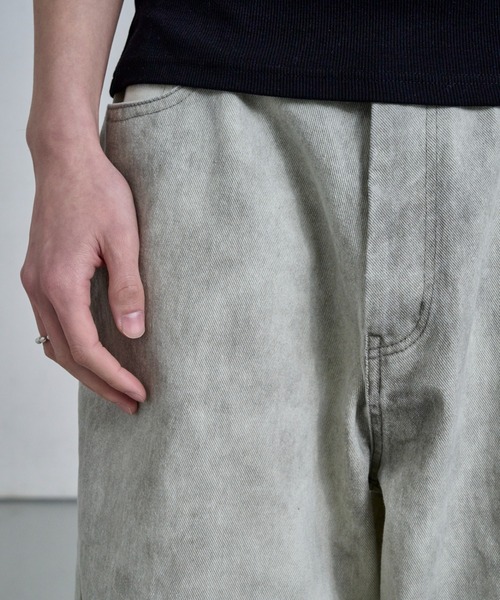 THE CLE（ザクレ）の「CORE STRAIGHT DENIM / コアストレートデニム（デニムパンツ・メンズ・ホワイト/ブラック/ブルー・SMALL/MEDIUM/LARGE）」の4枚目の写真