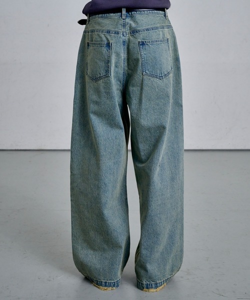 THE CLE（ザクレ）の「CORE STRAIGHT DENIM / コアストレートデニム（デニムパンツ・メンズ・ホワイト/ブラック/ブルー・SMALL/MEDIUM/LARGE）」の5枚目の写真