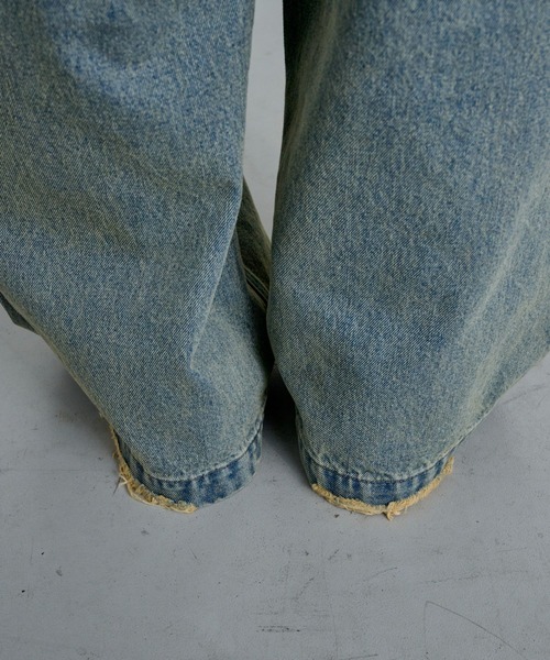 THE CLE（ザクレ）の「CORE STRAIGHT DENIM / コアストレートデニム（デニムパンツ・メンズ・ホワイト/ブラック/ブルー・SMALL/MEDIUM/LARGE）」の6枚目の写真