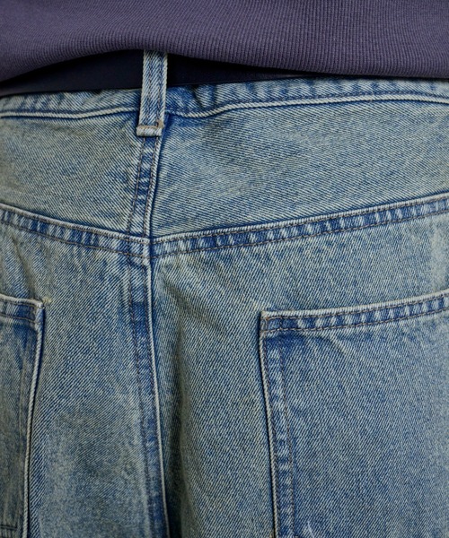 THE CLE（ザクレ）の「CORE STRAIGHT DENIM / コアストレートデニム（デニムパンツ・メンズ・ホワイト/ブラック/ブルー・SMALL/MEDIUM/LARGE）」の7枚目の写真