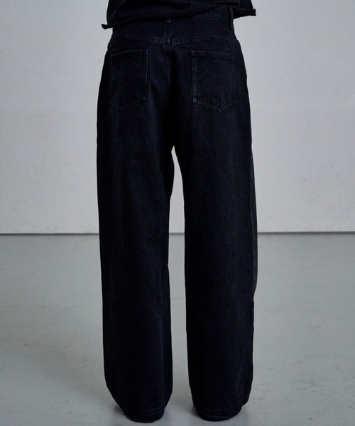THE CLE（ザクレ）の「CORE STRAIGHT DENIM / コアストレートデニム（デニムパンツ・メンズ・ホワイト/ブラック/ブルー・SMALL/MEDIUM/LARGE）」の13枚目の写真