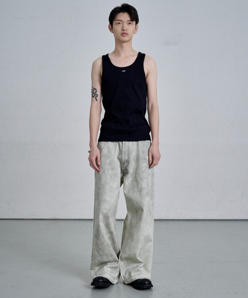 THE CLE（ザクレ）の「CORE STRAIGHT DENIM / コアストレートデニム（デニムパンツ・メンズ・ホワイト/ブラック/ブルー・SMALL/MEDIUM/LARGE）」の20枚目の写真