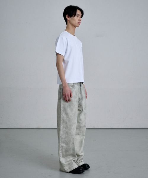 THE CLE(ザクレ)の「CORE STRAIGHT DENIM / コアストレートデニム(デニムパンツ・メンズ・ホワイト/ブラック/ブルー・SMALL/MEDIUM/LARGE)」の21枚目の写真