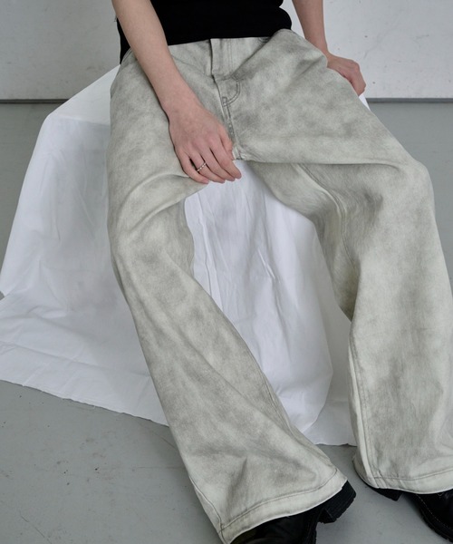 THE CLE（ザクレ）の「CORE STRAIGHT DENIM / コアストレートデニム（デニムパンツ・メンズ・ホワイト/ブラック/ブルー・SMALL/MEDIUM/LARGE）」の16枚目の写真