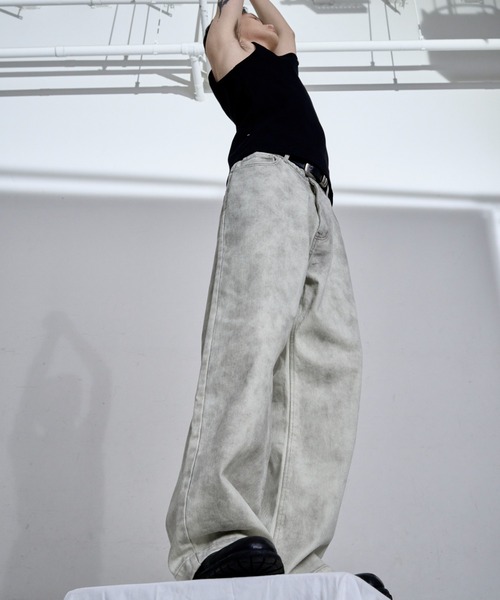 THE CLE（ザクレ）の「CORE STRAIGHT DENIM / コアストレートデニム（デニムパンツ・メンズ・ホワイト/ブラック/ブルー・SMALL/MEDIUM/LARGE）」の18枚目の写真