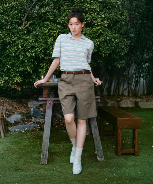 COVERNAT（カバーナット）の「FATIGUE RIPSTOP SHORTS（その他パンツ・メンズ・ネイビー/カーキ・MEDIUM/SMALL/X-LARGE/LARGE）」の2枚目の写真