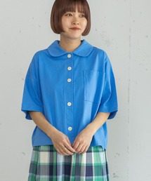 POU DOU DOU（プードゥドゥ）の「衿つき羽織りトップス（Tシャツ/カットソー）」