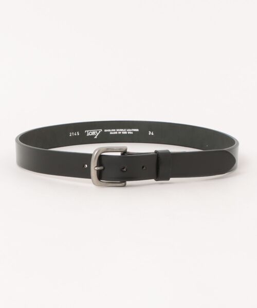 TORY LEATHER(トリーレザー)の「TORY LEATHER トリ―レザー Bridle Leather Strap Belt ブライドルレザー プレーン ストラップ ベルト Made in USA(ベルト・メンズ・ブラック/ブラウン・32/34/36)」の1枚目の写真