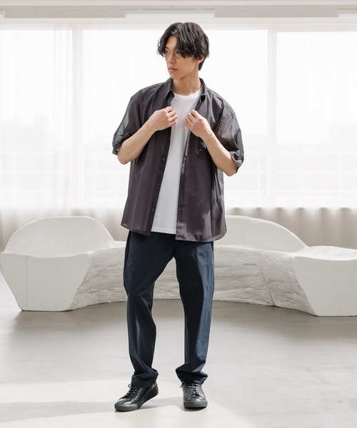 GLOBAL WORK(グローバルワーク)の「エアかるイージーパンツ2/663588(その他パンツ・メンズ・ネイビー/キャメル/ブラック/オフホワイト/チャコールグレー・MEDIUM/LARGE/SMALL/X-LARGE)」の21枚目の写真
