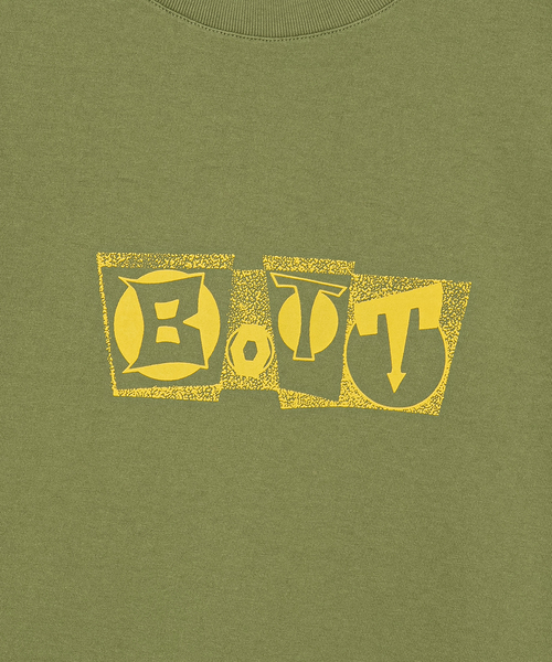 BOTT(ボット)の「BoTT / ボット Nut Tee(Tシャツ/カットソー・メンズ・ピンク/カーキ/ブラック・X-LARGE/LARGE/MEDIUM)」の9枚目の写真