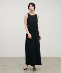 LARUTA | 【LARUTA】［Web限定］マットポンチアメスリワンピ(ワンピース)