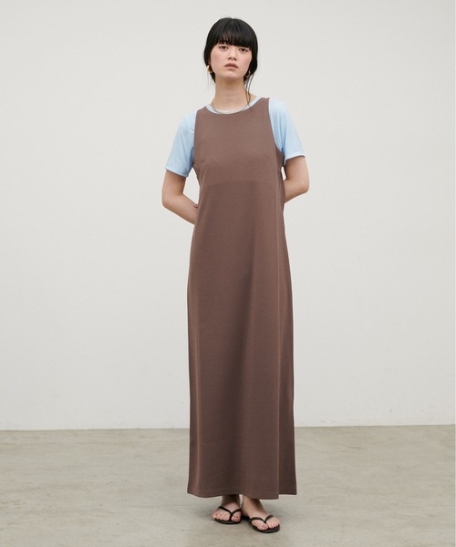 LARUTA（ラルータ）の「【LARUTA】［Web限定］マットポンチアメスリワンピ（ワンピース・レディース・ブラック/ブラウン/アイボリー・FREE）」の20枚目の写真