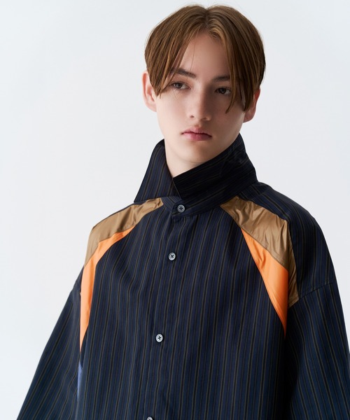 SeeSew(シーソー)の「【UNISEX】MULTI COLOR H/S SHIRTS/マルチカラーショートスリーブシャツ(シャツ/ブラウス・メンズ・サックスブルー/ネイビー・M/L)」の12枚目の写真