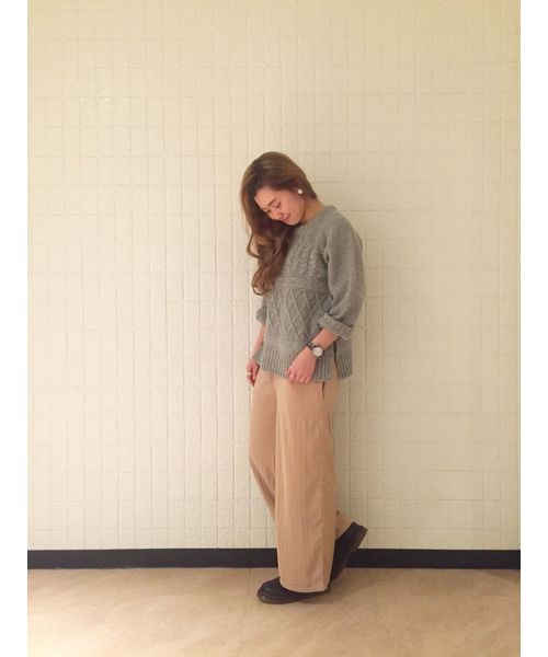 Kastane（カスタネ）の「スカーチョ（その他パンツ・レディース・グレー/ピンクベージュ/ブラック・FREE）」の12枚目の写真