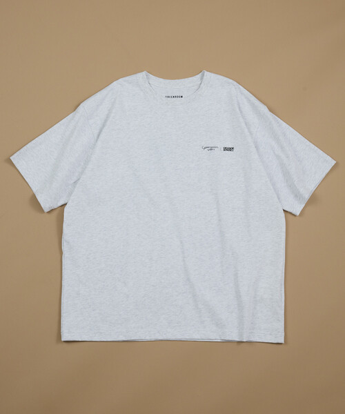 FREAK'S STORE(フリークスストア)の「GREENROOM GALLERY × FREAK'S STORE / グリーンルームギャラリー 別注 Orange&Park 半袖Tシャツ(Tシャツ/カットソー・メンズ・チャコールグレー/ライトグレー・MEDIUM/LARGE)」の3枚目の写真