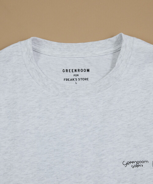FREAK'S STORE(フリークスストア)の「GREENROOM GALLERY × FREAK'S STORE / グリーンルームギャラリー 別注 Orange&Park 半袖Tシャツ(Tシャツ/カットソー・メンズ・チャコールグレー/ライトグレー・MEDIUM/LARGE)」の4枚目の写真