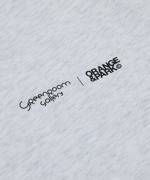 FREAK'S STORE(フリークスストア)の「GREENROOM GALLERY × FREAK'S STORE / グリーンルームギャラリー 別注 Orange&Park 半袖Tシャツ(Tシャツ/カットソー・メンズ・チャコールグレー/ライトグレー・MEDIUM/LARGE)」の5枚目の写真
