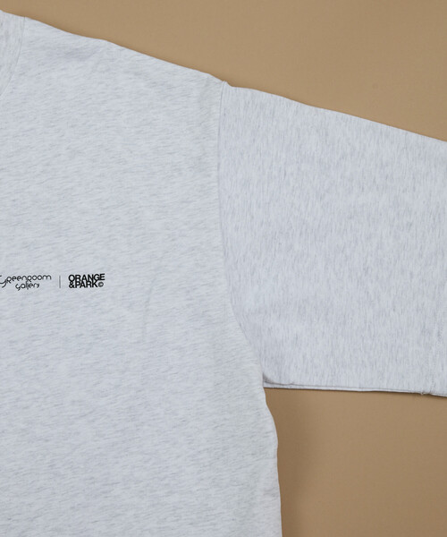 FREAK'S STORE(フリークスストア)の「GREENROOM GALLERY × FREAK'S STORE / グリーンルームギャラリー 別注 Orange&Park 半袖Tシャツ(Tシャツ/カットソー・メンズ・チャコールグレー/ライトグレー・MEDIUM/LARGE)」の6枚目の写真