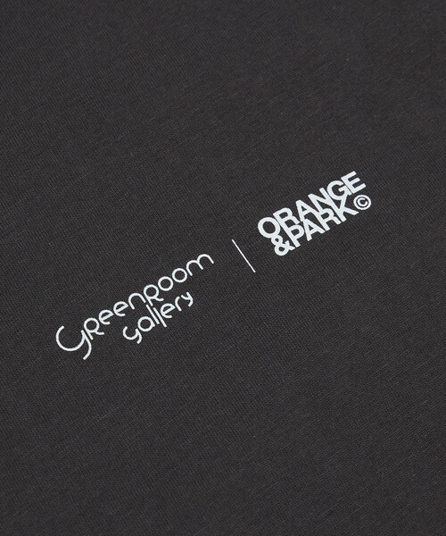 FREAK'S STORE(フリークスストア)の「GREENROOM GALLERY × FREAK'S STORE / グリーンルームギャラリー 別注 Orange&Park 半袖Tシャツ(Tシャツ/カットソー・メンズ・チャコールグレー/ライトグレー・MEDIUM/LARGE)」の13枚目の写真