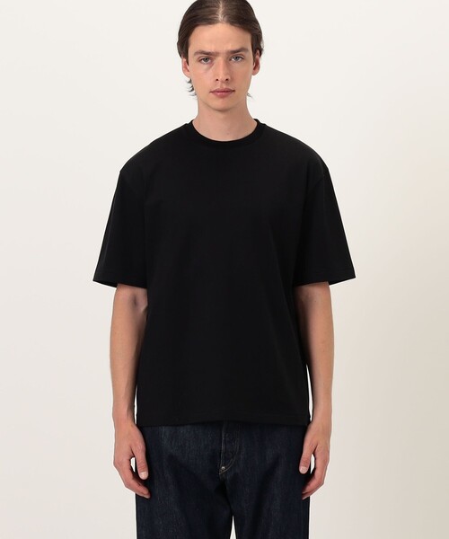 EDITION(エディション)の「コットン クルーネックTシャツ(Tシャツ/カットソー・メンズ・ホワイト/ベージュ/ブラック・M/L/S)」の5枚目の写真
