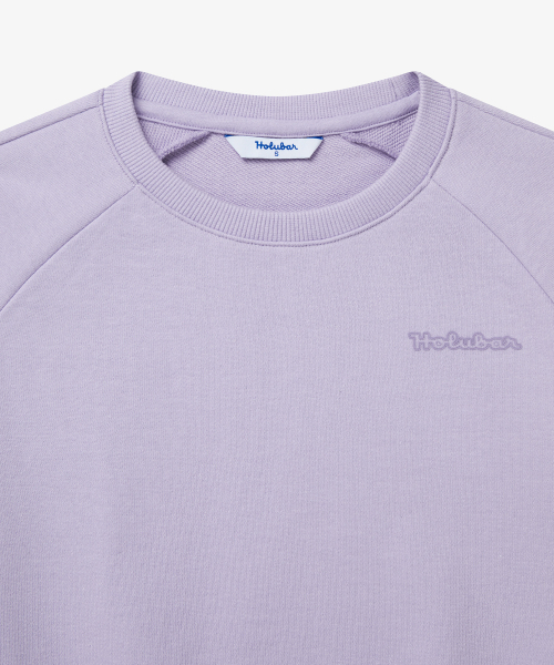 HOLUBAR（ホルバー）の「Basic Logo Sweatshirt W Lilac（スウェット・レディース・その他・SMALL/MEDIUM/LARGE）」の3枚目の写真