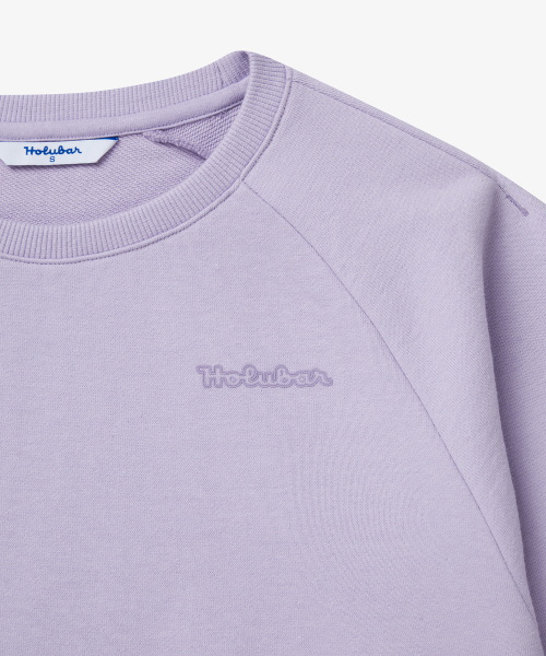 HOLUBAR（ホルバー）の「Basic Logo Sweatshirt W Lilac（スウェット・レディース・その他・SMALL/MEDIUM/LARGE）」の4枚目の写真