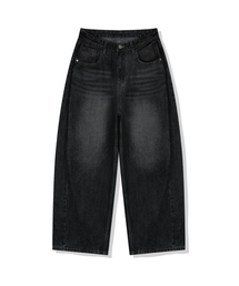 Drop side pintuck washed denim pants 6 Color [BLBD_4501]