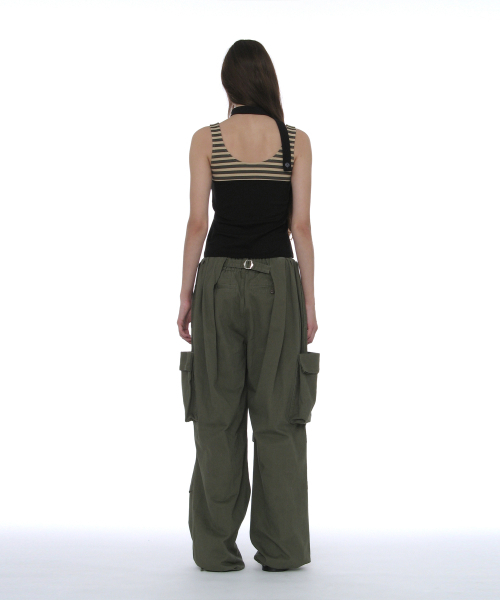 PARTIMENTO WOMEN(パルティメントウィメン)の「ディタッチャブルタイネックスリーブレストップ_ブラック(Tシャツ/カットソー・レディース・その他・SMALL/MEDIUM)」の3枚目の写真