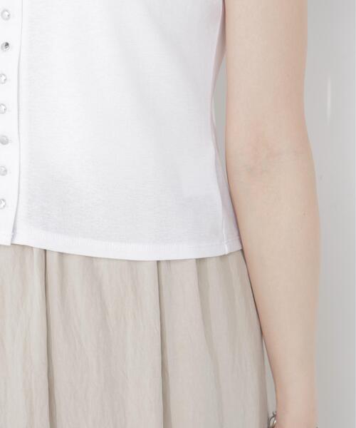 PROPORTION BODY DRESSING(プロポーションボディドレッシング)の「<a>テクスチャーカーディガン / 1216269700(Tシャツ/カットソー・レディース・ボルドー/ホワイト/レッド・FREE)」の16枚目の写真