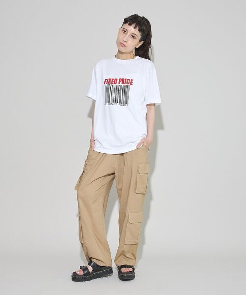 GARAGE OF GOOD CLOTHING（ガレージオブグッドクロージング）の「４ポケットリネンイージーカーゴパンツ（その他パンツ・レディース・ベージュ・FREE）」の12枚目の写真