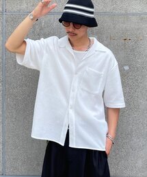 ハーフスリーブメッシュシャツ