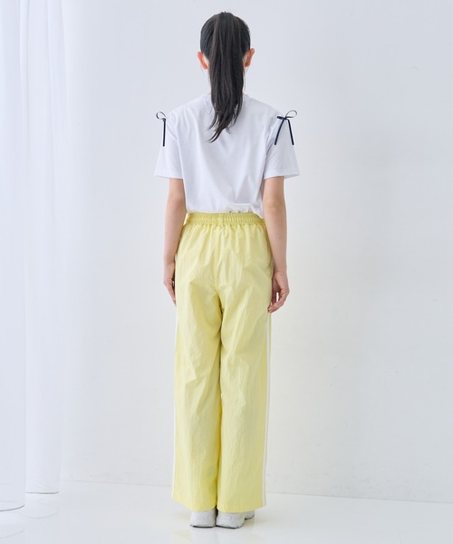 Amourire girl(アムリールガール)の「カラーナイロンパンツ カラーパンツ ロングパンツ シャカシャカ(その他パンツ・キッズ・ピンク/サックスブルー/イエロー・160cm/140cm/130cm/150cm)」の20枚目の写真