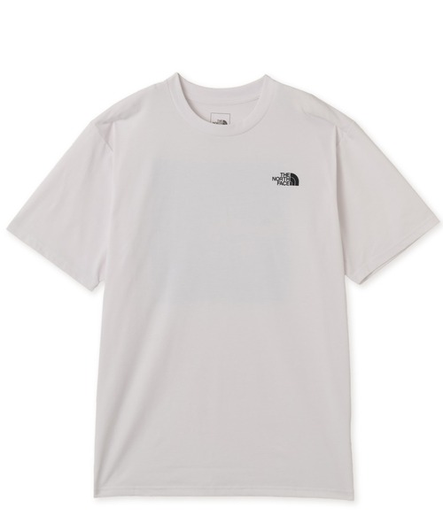 THE NORTH FACE(ザノースフェイス)の「THE NORTH FACE S/S ES SQUARE LOGO TEE / ザ・ノース・フェイス ショート スリーブ イーエス スクエア ロゴ ティー(Tシャツ/カットソー・メンズ・ホワイト/ブラック・L/M/S/XL)」の2枚目の写真