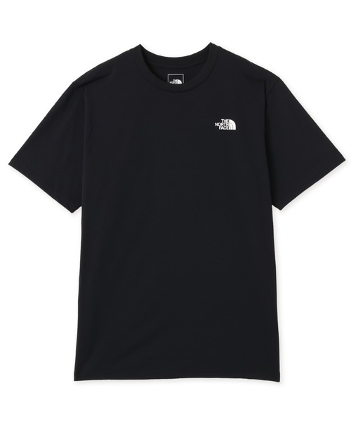 THE NORTH FACE(ザノースフェイス)の「THE NORTH FACE S/S ES SQUARE LOGO TEE / ザ・ノース・フェイス ショート スリーブ イーエス スクエア ロゴ ティー(Tシャツ/カットソー・メンズ・ホワイト/ブラック・L/M/S/XL)」の1枚目の写真