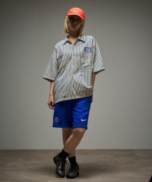 NIKE(ナイキ)の「【NIKE / ナイキ】PSG M NK TCH FLC SHORT(その他パンツ・メンズ・ネイビー・SMALL/MEDIUM/LARGE)」の2枚目の写真