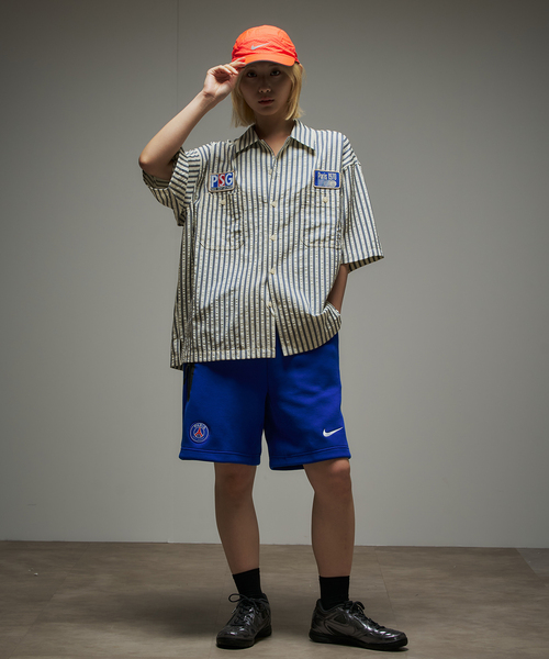 NIKE(ナイキ)の「【NIKE / ナイキ】PSG M NK TCH FLC SHORT(その他パンツ・メンズ・ネイビー・SMALL/MEDIUM/LARGE)」の3枚目の写真
